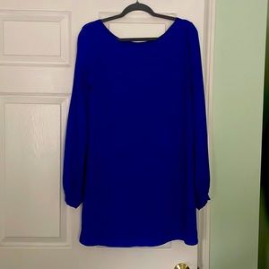blue lulus dress